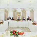 Prime Minister of Pakistan Muhammad Shehbaz Sharif meets Sajwani Business delegation of UAE and holds a luncheon in its honor