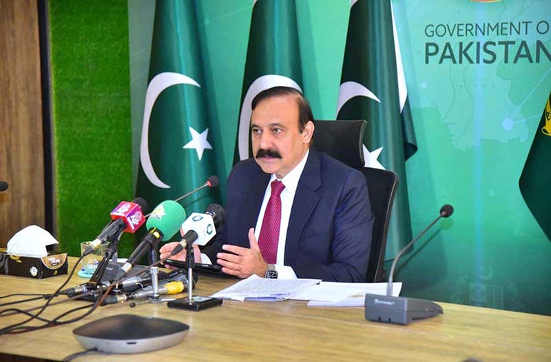 Federal Minister for Parliamentary Affairs, Dr. Tariq Fazal Chaudhary, holding presser regarding the performance of Ministry of Parliamentary Affairs and overall political situation