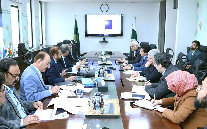 Federal Minister for Petroleum Ali Pervaiz Malik chaired a meeting to review the gas supply situation, winter load management, & consumer complaint redressal across the country