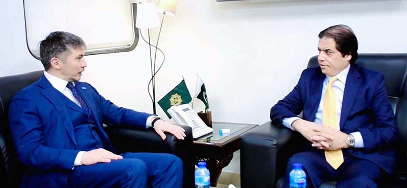 Muhammad Hanif Abbasi's High-level meeting with Kazakhstan Ambassador highlights Pakistan Railways' mega project under the PM's Regional Connectivity Vision-a milestone for the entire region