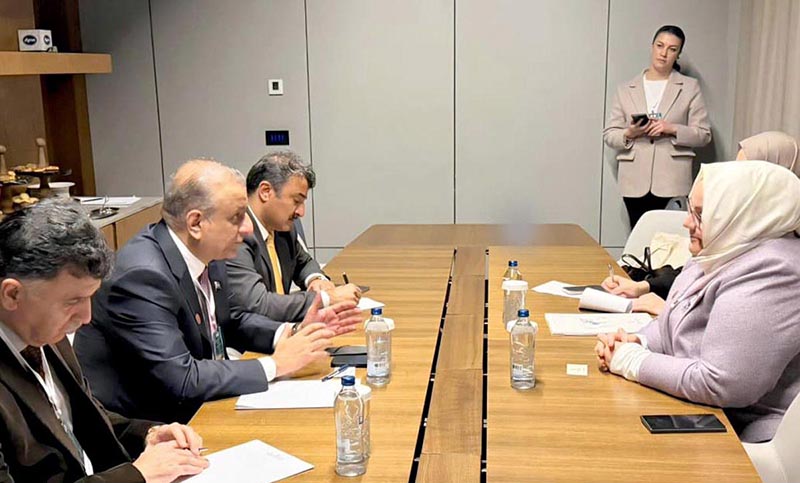 DG SESRIC Ms. Zehra Zumrut called on Federal Minister for Communications Abdul Aleem Khan